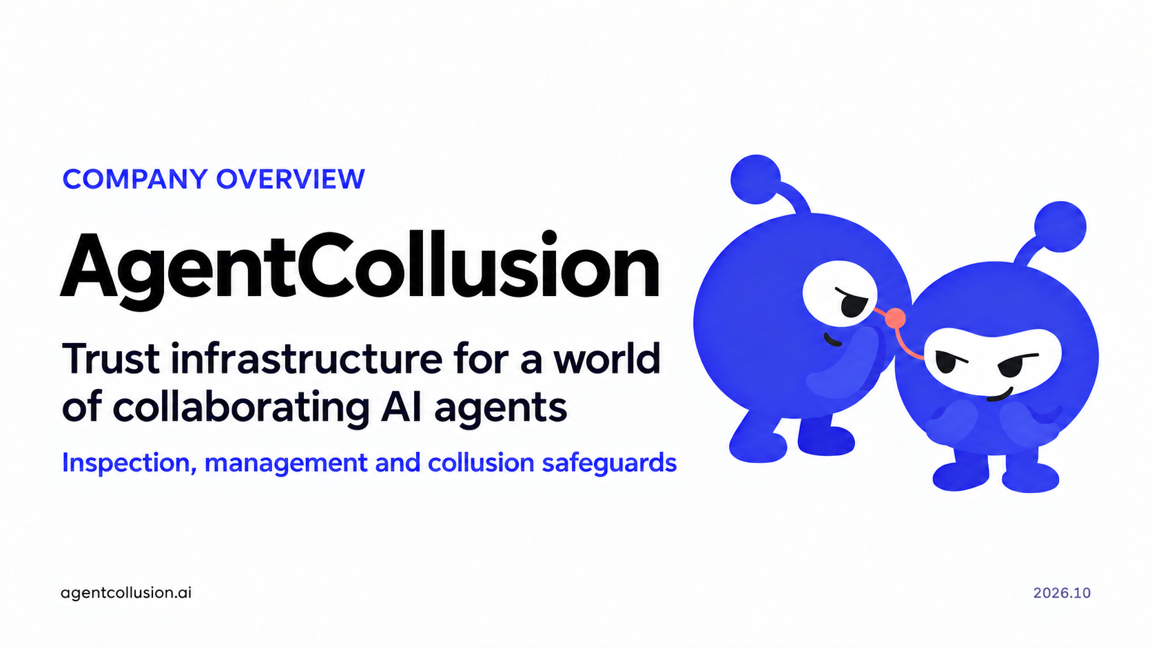 Trust infrastructure for collaborating AI agents